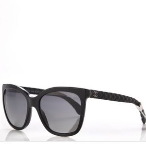 Chanel quilted sunglasses polarized
